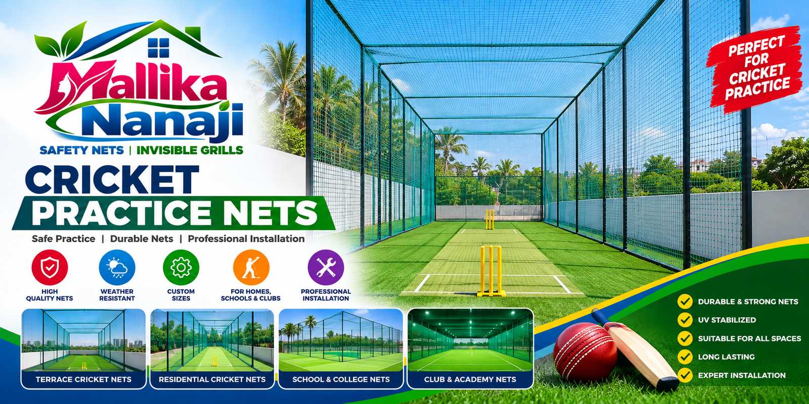 Mallika Nanaji Safety Nets & Invisible grills